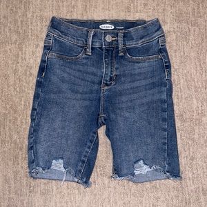 Old Navy Bermuda Jean Shorts 8